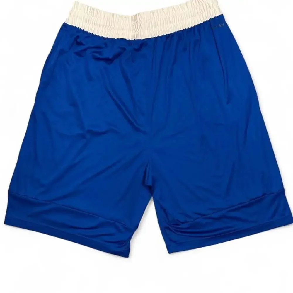 Adidas Three-Stripe Basketball Shorts Blue XL